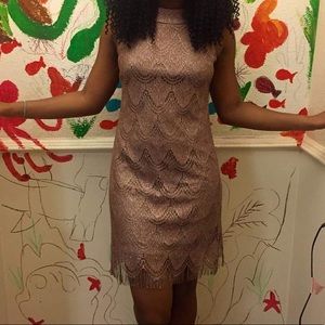 Fringe sparkly dress